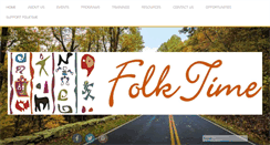 Desktop Screenshot of folktime.org